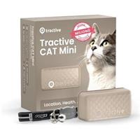 Tractive GPS CAT Mini tracker polohy a aktivity pro kočky hnědý