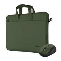 Trust Laptop Bag And Mouse Set - zelený