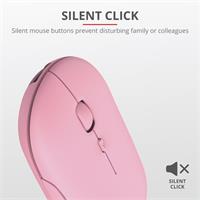 Trust PUCK WIRELESS MOUSE PINK