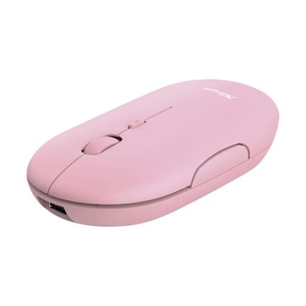 Levně TRUST PUCK WIRELESS MOUSE PINK