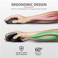 Trust VERRO bezdrátová ergonomická myš