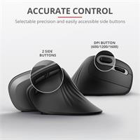 Trust VERRO bezdrátová ergonomická myš