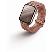 UNIQ Aspen Braided řemínek pro Apple Watch 41/40/38mm růžově zlatý