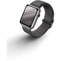 UNIQ Aspen Braided řemínek pro Apple Watch 45/44/42mm šedý
