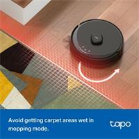 Vysavač TP-Link Tapo RV30 Max Plus robotický s mopem, výkon 5300 Pa, aut. vyprazdňování