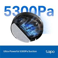 Vysavač TP-Link Tapo RV30 Max robotický s mopem, výkon 5300 Pa