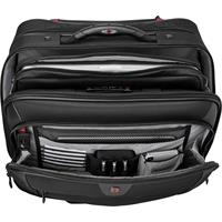 WENGER Potomac dvojitá business brašna s kolečky na notebook 17" černá