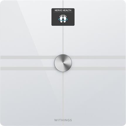 Withings Body Comp Complete Body Analysis chytrá Wi-Fi váha bílá