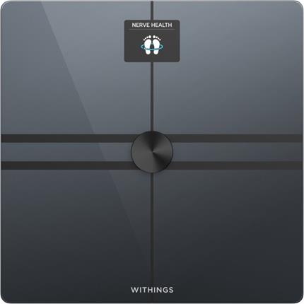 Withings Body Comp Complete Body Analysis chytrá Wi-Fi váha černá