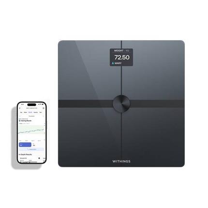 Withings Body Smart Advanced Body Composition chytrá Wi-Fi váha černá