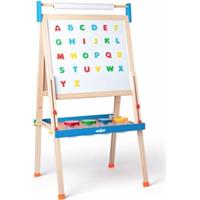 Woody Tabule ´´ABC´´ s písmeny, s rolí papíru a kelímky