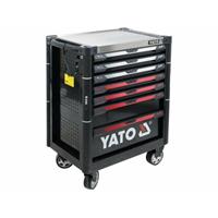 YATO YT-09032 Skříňka dílenská pojízdná prázdná 7 zásuvek