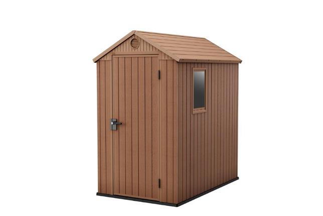Zahradní domek Keter Darwin 4 x 6 hnědý, s podlahou