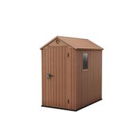 Zahradní domek Keter Darwin 4 x 6 hnědý, s podlahou