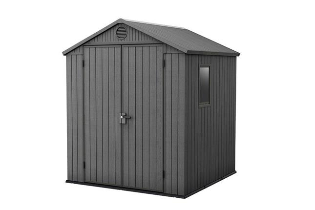 Zahradní domek Keter Darwin 6 x 6 šedý, s podlahou