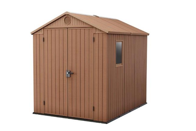 Zahradní domek Keter Darwin 6 x 8 hnědý, s podlahou