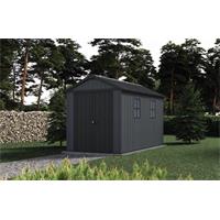 Zahradní domek Keter Newton Plus wide 11x7,5 šedý, s podlahou