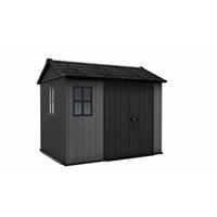 Zahradní domek Keter Newton Plus wide 9x7,5 šedý, s podlahou
