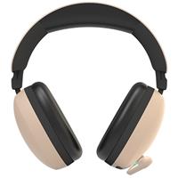 Zalman headset ZM-HPS800W / herní / náhlavní / bezdrátový / 7.1 / USB-C / béžový